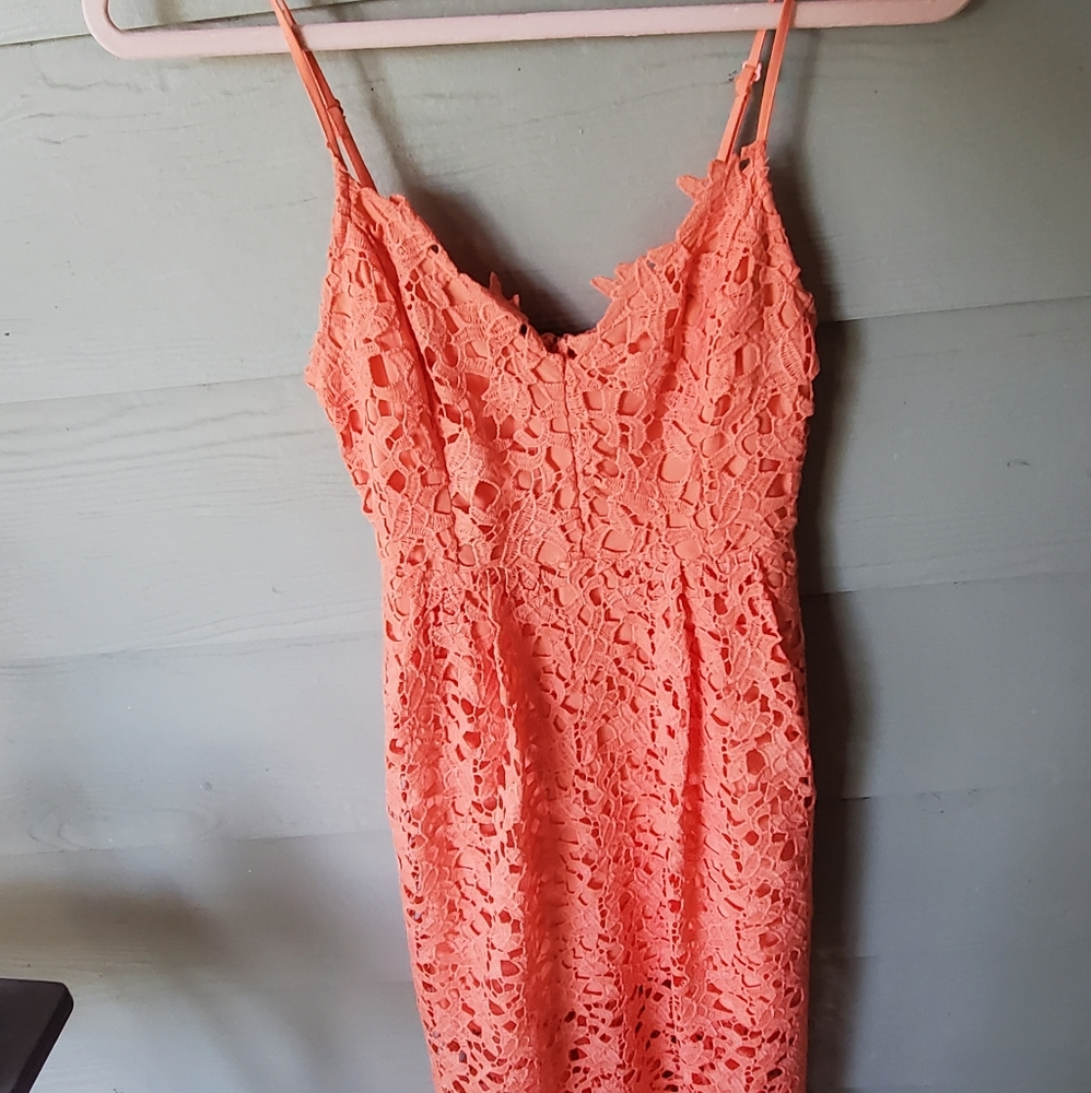 ASTR Coral Dress